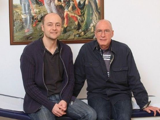 Dr. Dietmar Hager und Professor Lenny Bodell