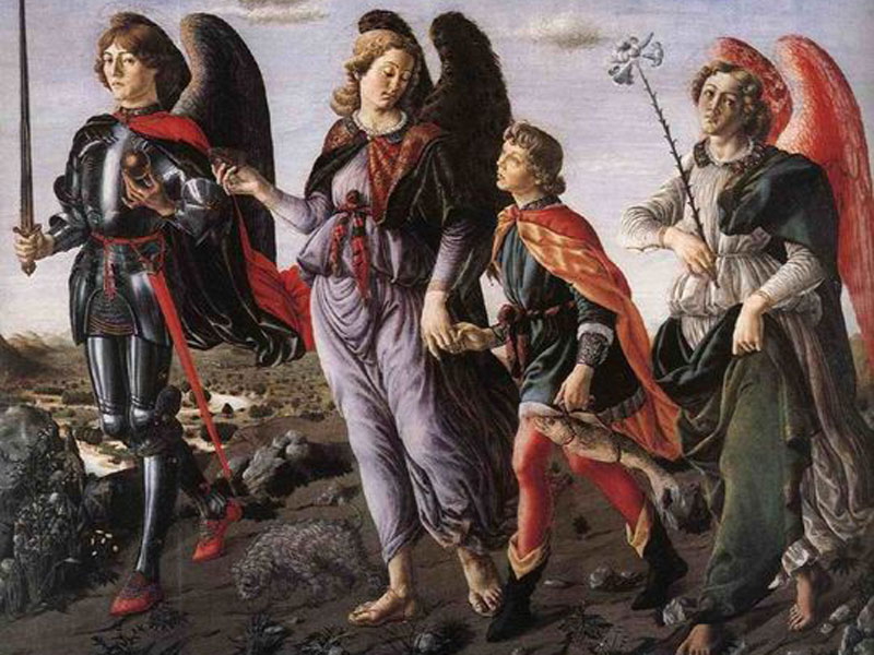 Tobias mit den Engeln